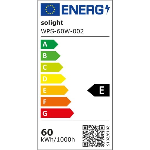 Solight WPS-60W-002 Уличный фонарь COB, 60Вт, 7800лм, Meanwell, 4000К, 120°