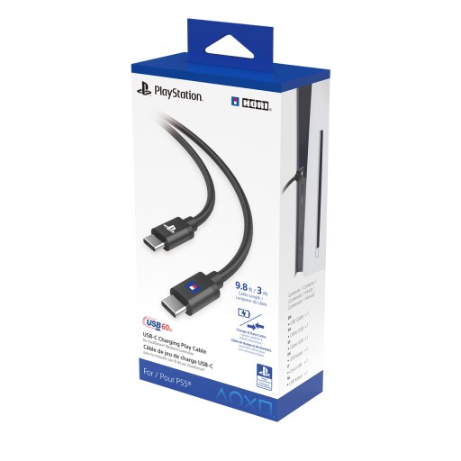 Кабель HORI PS5 USB-C — USB-C для зарядки контроллеров DualSense и DualSense Edge