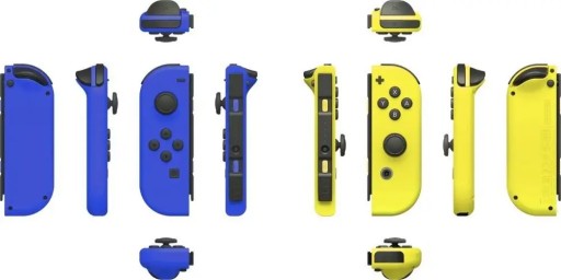 Nintendo Joy-Con Pair - niebieski i neon żółty (Switch)