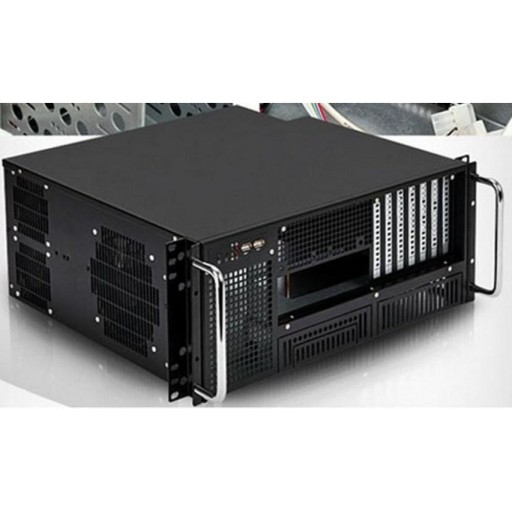 Серверный корпус Techly PC ATX Rack 19 дюймов, 4U, черный