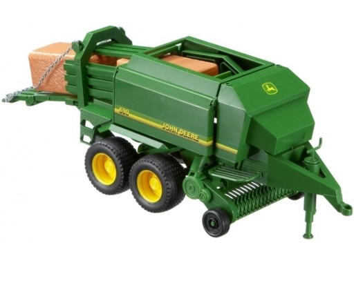 BRUDER 02017 prasa kostkująca do siana John Deere