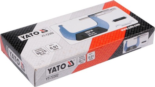 Микрометр 50-75мм YT-72302 YATO