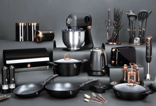 ГРАНИТНЫЙ ВОК 30см BERLINGER HAUS BLACK ROSE BH-6178