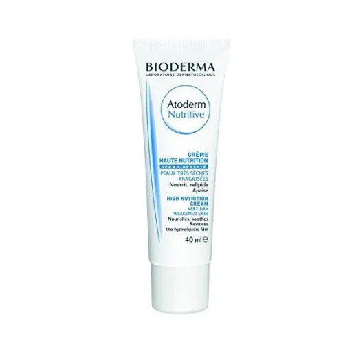 Bioderma Atoderm Nutritive, krem odżywczy, Zimowy niezbędnik, 40ml