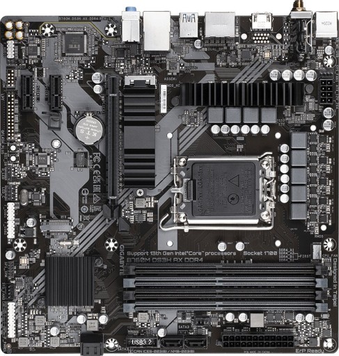 Материнская плата B760M DS3H AX DDR4 s1700 4DDR4