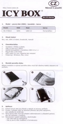 Внешний корпус для HDD SSD 2.5 USB3