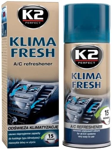 K2 Klima Fresh темно-синий освежает салон автомобиля