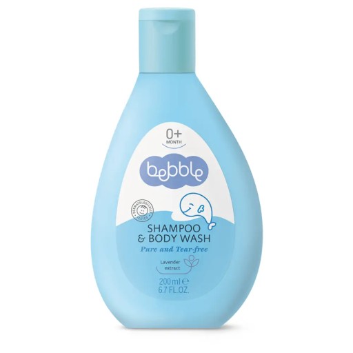 BEBBLE Szampon & żel do mycia ciała 200 ml