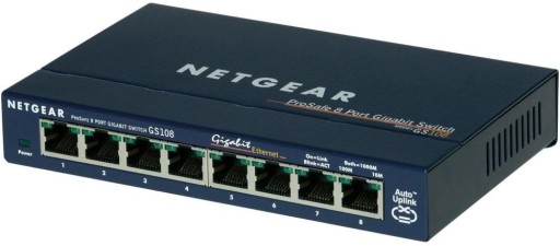 Коммутатор NETGEAR GS108GE 8xLAN