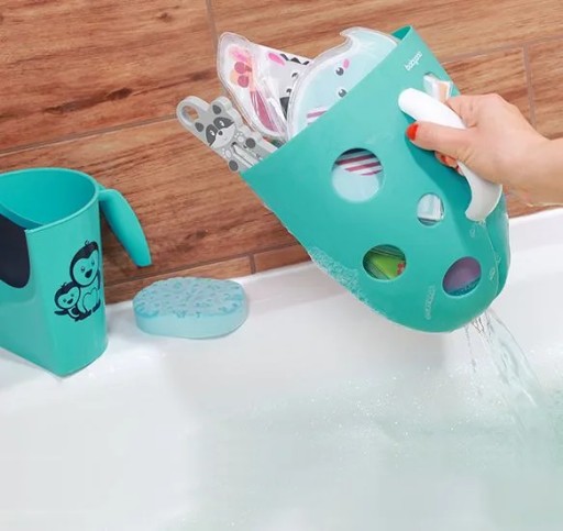 BABYONO безртутный термометр для детской ванночки с изображением енота