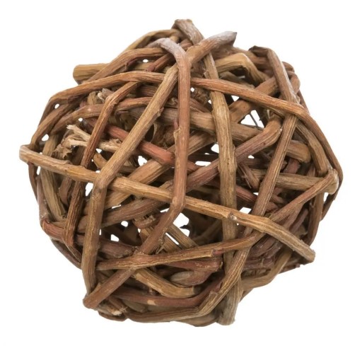 Trixie Wicker Ball Wicker Toy для хомяка Rabbit Rabbit 6 см.