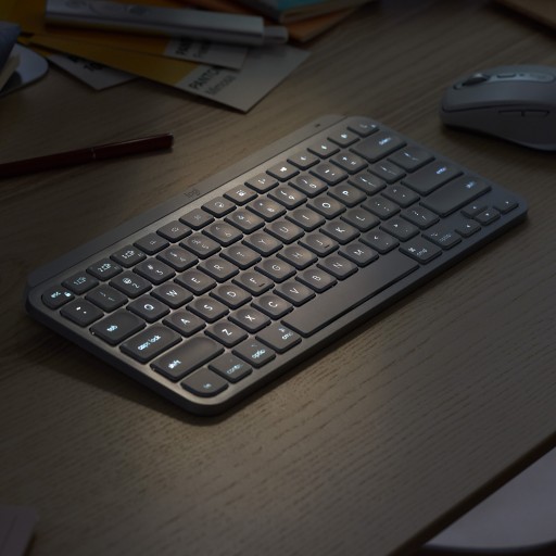Беспроводная клавиатура Logitech MX Keys Mini серая QWERTY US BLUETOOTH