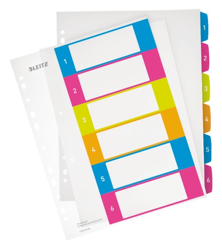 ПП LEITZ A4 MAXI 1-6 ВСТАВКИ ДЛЯ ПЕЧАТИ