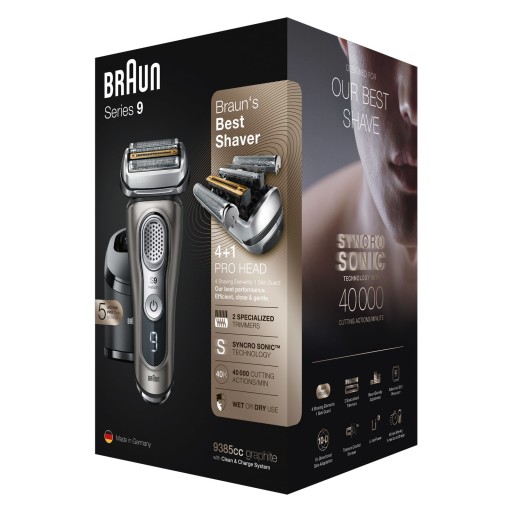 Бритва Braun 9385CC.