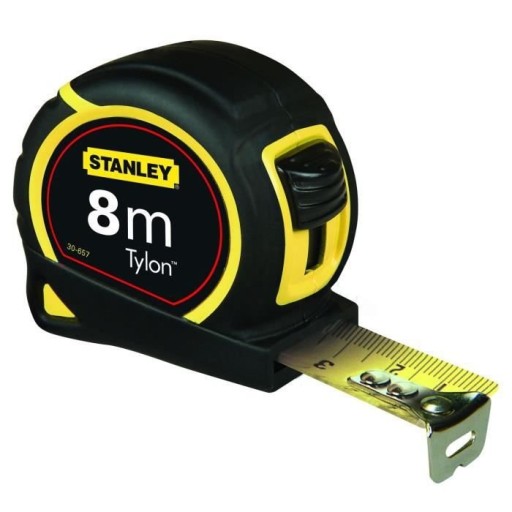 STANLEY 1-30-657 MIARA 8 M TYLON 25MM MIARKA METRÓWKA