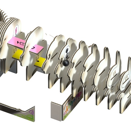 Сиамский котенок Mocha Eugy Eco Puzzle 3D Puzzle