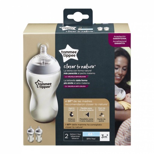 TOMMEE TIPPEE BUTELKA 340 ML - 1 sztuka