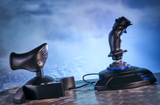 Джойстик T.Flight Hotas 4 Черный Thrustmaster PS5, PS4, ПК