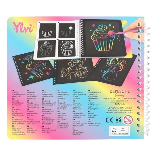 Топ-модель MINI MAGIC SCRATCH MISS MELODY HORSE