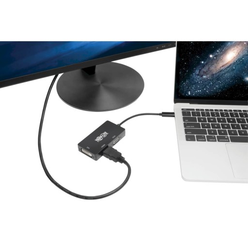 USB-C (M/3xF) 4K HDMI, DVI, многопортовый адаптер.