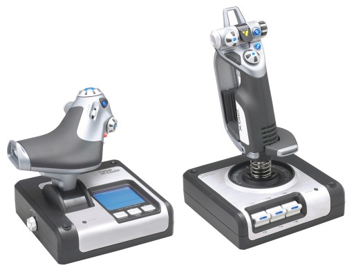 Контроллер управления полетом LOGITECH G Saitek X52