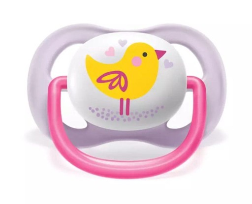 Симметричная силиконовая соска Philips Avent 0–6 месяцев.