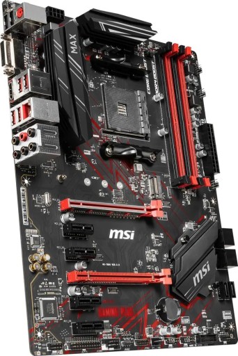 Материнская плата MSI B450 GAMING PLUS MAX/AMD B450/DDR4/SATA3/M.2/USB3.1/PCIe3.0/AM4