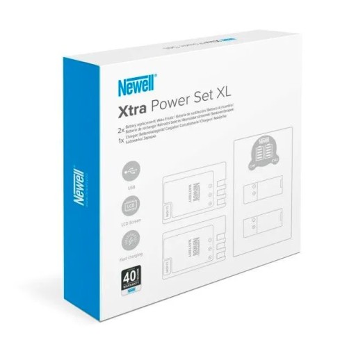 Комплект двухканального зарядного устройства Newell DL-USB-C и два
