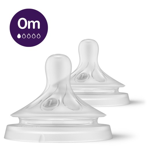 Avent natural smoczek do butelki RESPONSE 0m nr1