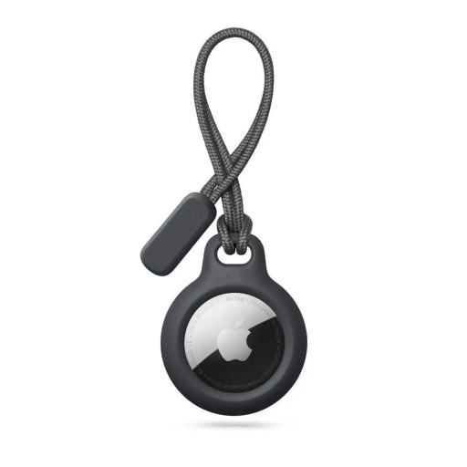 Черный брелок Tech-Protect Rough Chain Apple AirTag