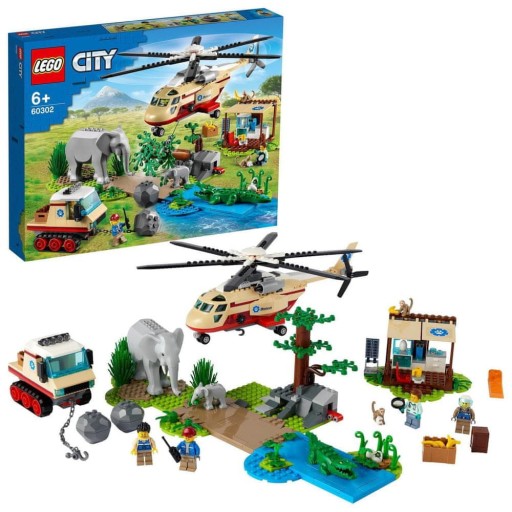 LEGO 60302 Город, спасающий диких животных