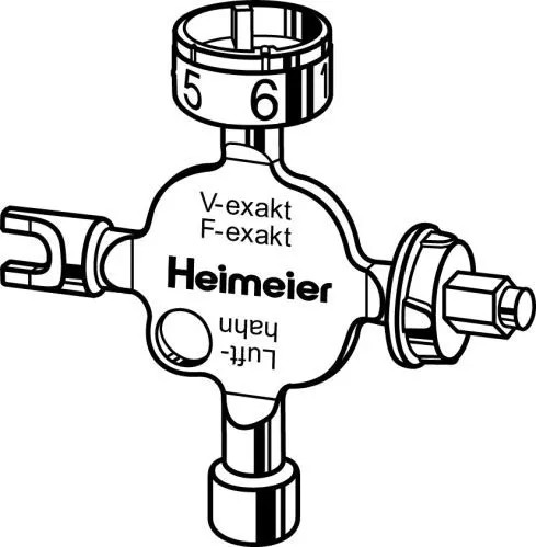 Imi Heimeier универсальный ключ для регулировки
