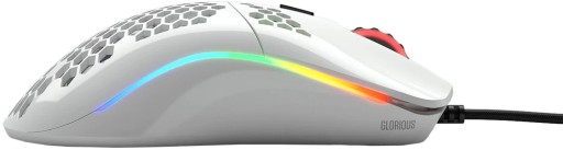 Мышь GLORIOUS PC Gaming Race, модель O, глянцевый белый цвет