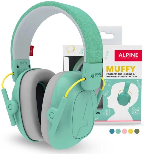 Alpine Muffy Kids наушники для слуха, мятные