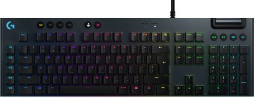 Механическая клавиатура LOGITECH G815 QWERTZ DEU, черная, с подсветкой