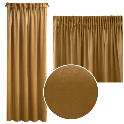 Плотные шторы Полузатемняющиеся туннельные шторы 140 см x 270 см Pierre Cardin