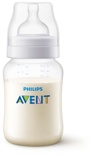 AVENT ANTI-COLIC BOTTLE 260мл Соска против колик 1мес+