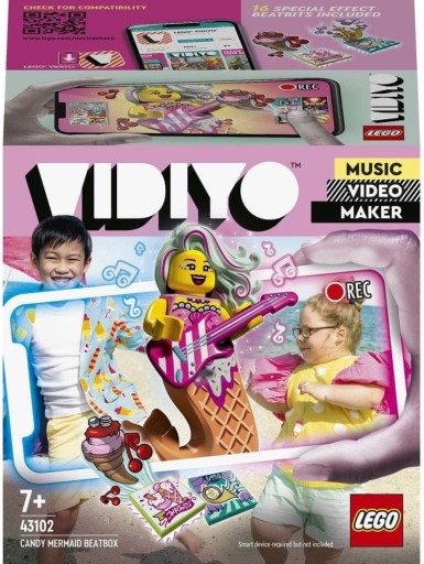 LEGO VIDIYO 43102 Битбокс «Конфетная русалка»