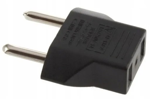 PRZEJŚCIÓWKA ADAPTER US-EURO EU US