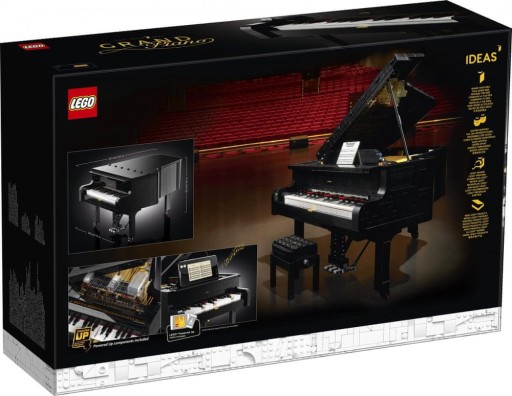 LEGO IDEAS GRAND PIANO PIANO 21323 РЕАЛИСТИЧНЫЙ КОЛЛЕКЦИОННЫЙ НАБОР