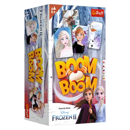 НАСТОЛЬНАЯ ИГРА для девочек Boom Boom FROZEN