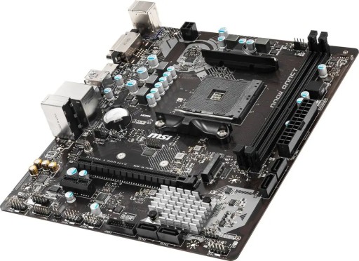 Материнская плата MSI B450M-A PRO MAX Micro ATX AMD AM4 DDR4 M.2 NVMe USB 3.1