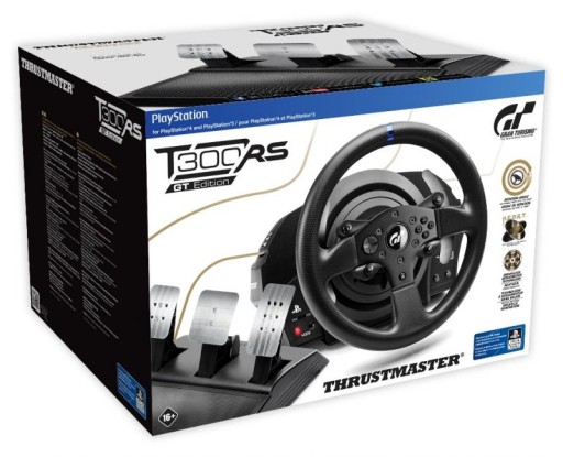 Руль Thrustmaster T300RS GT черный PS5 PS4 PS3 ПК ГАРАНТИЯ