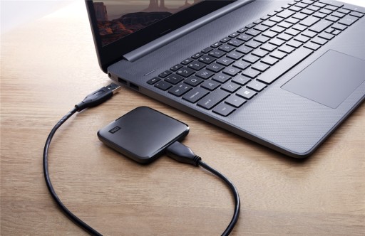 Внешний твердотельный накопитель WD Elements SE емкостью 2 ТБ