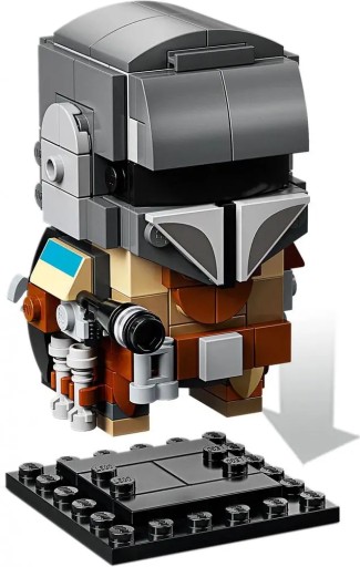 LEGO BrickHeadz 75317 Подарок ребенку «Мандалорец и Звездные войны» БЫСТРО!