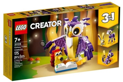 LEGO Creator 31125 Лесные существа Сова 3в1 7+