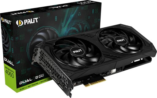 Karta graficzna Palit GeForce RTX 4060 Dual 8 GB