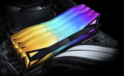 Память DDR4 16 ГБ, 3200 МГц, DUAL 2 Sticks Охлаждение Радиатор RGB с подсветкой