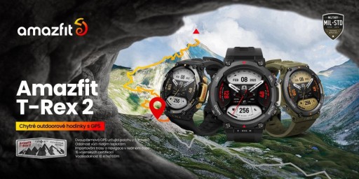 Умные часы Amazfit T-Rex 2 черные