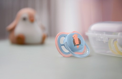 Симметричные силиконовые пустышки Philips Avent 0–6 2 шт.